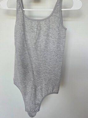Yummie Tank Bodysuit Size S/M In Light Gray